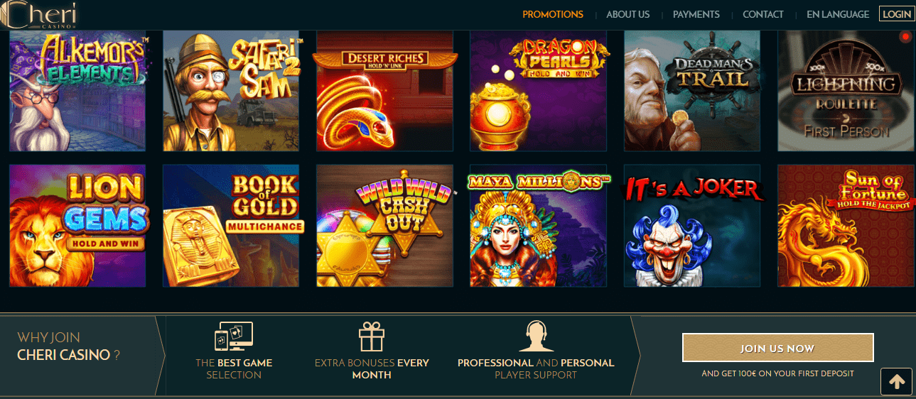 Top 4 des machines à sous les plus populaires du Cheri casino Top 4 des machines à sous les plus populaires du Cheri casino