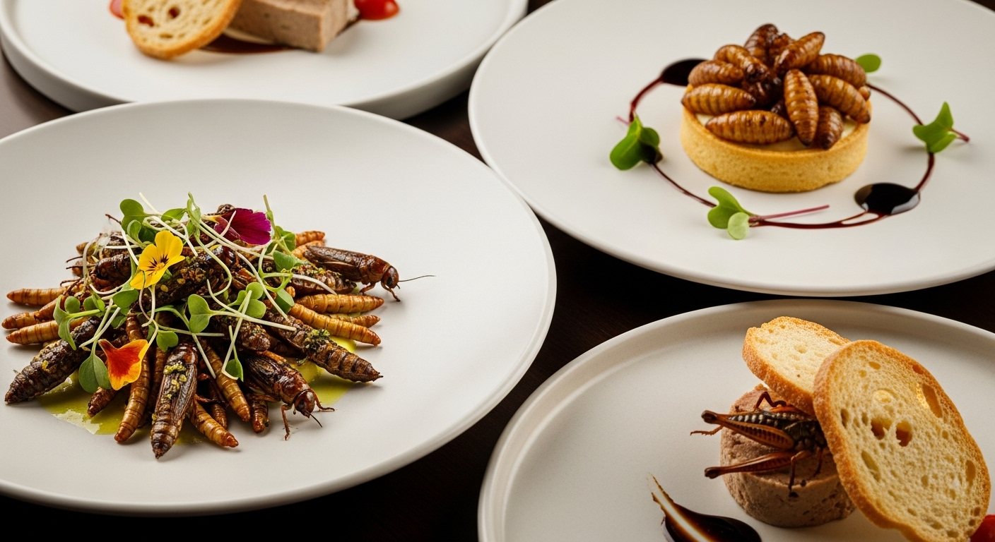 Les insectes comestibles débarquent dans nos assiettes (et c’est pas si bizarre) Les insectes comestibles débarquent dans nos assiettes (et c’est pas si bizarre)